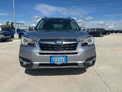 2018 Subaru Forester — rear three-quarter view