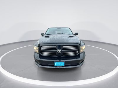 2013 RAM 1500 — rear three-quarter view