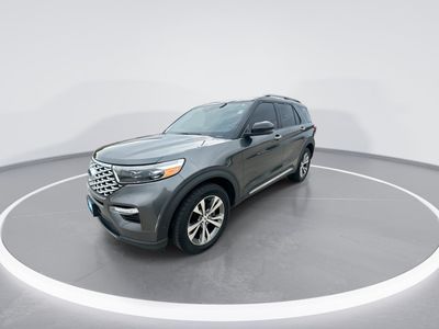 2020 Ford Explorer — interior view