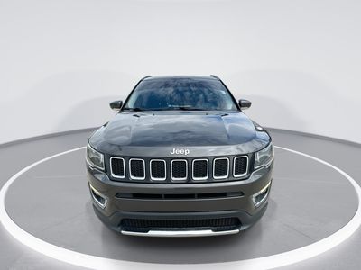 2018 Jeep Compass — rear three-quarter view