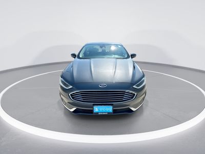 2020 Ford Fusion — rear three-quarter view