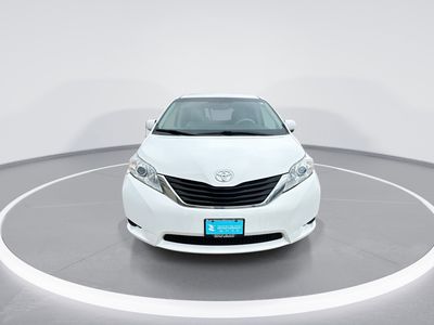2013 Toyota Sienna — rear three-quarter view