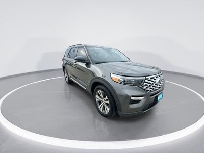 2020 Ford Explorer — side profile view