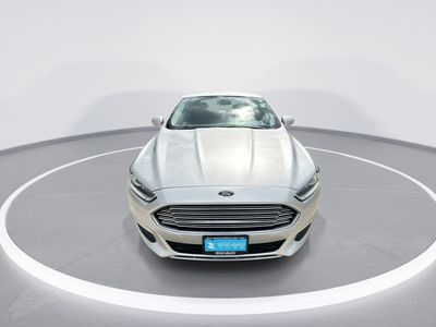 2016 Ford Fusion — rear three-quarter view