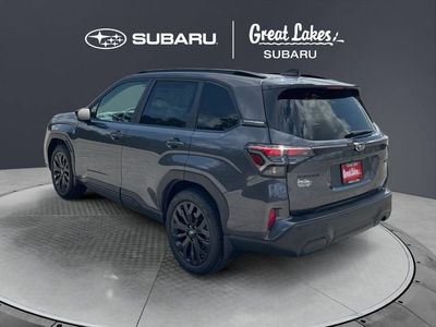 2026 Subaru FORESTER — rear three-quarter view