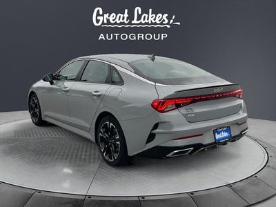2023 Kia K5 — rear three-quarter view