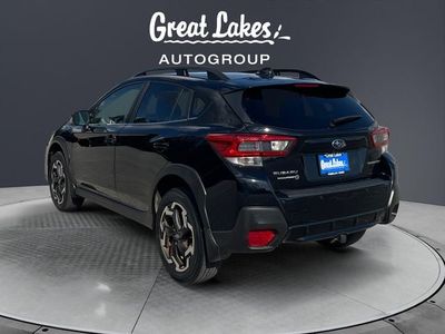 2021 Subaru Crosstrek — rear three-quarter view