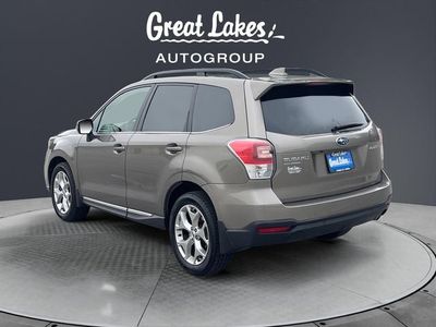 2018 Subaru Forester — rear three-quarter view