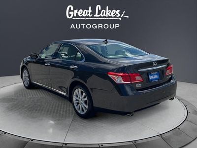 2011 Lexus ES — rear three-quarter view
