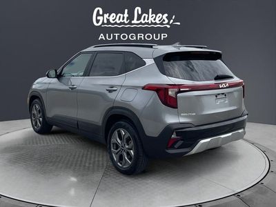 2024 Kia Seltos — rear three-quarter view