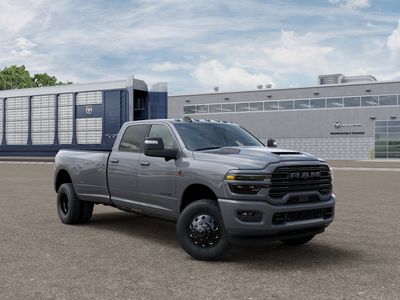 2026 RAM 3500 — rear three-quarter view