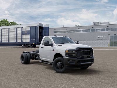 2026 RAM 3500 Chassis Cab — rear three-quarter view