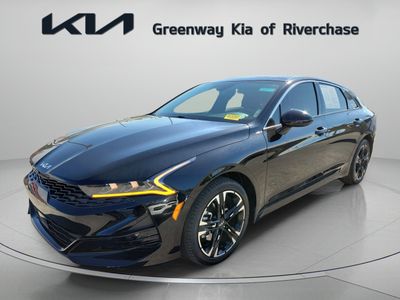 2024 Kia K5 — rear three-quarter view