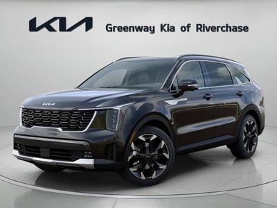 2026 Kia Sorento — rear three-quarter view