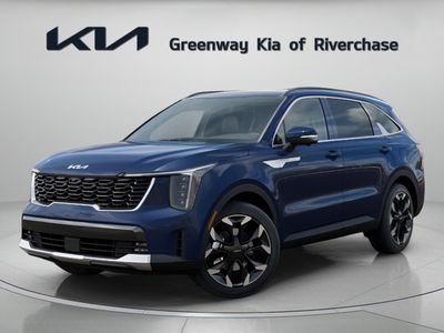 2026 Kia Sorento — rear three-quarter view