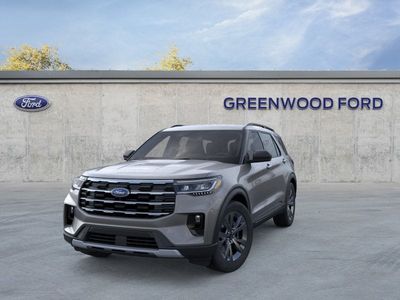 2026 Ford Explorer — rear three-quarter view