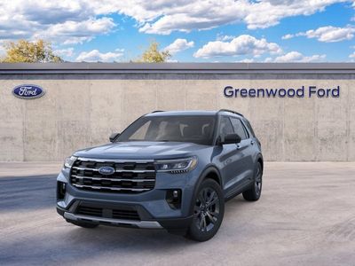 2026 Ford Explorer — rear three-quarter view