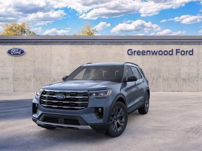 2026 Ford Explorer — rear three-quarter view