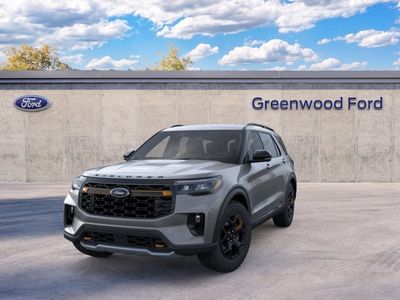 2026 Ford Explorer — rear three-quarter view