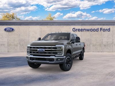 2026 Ford Super Duty — rear three-quarter view