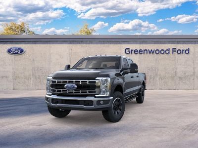 2026 Ford Super Duty — rear three-quarter view