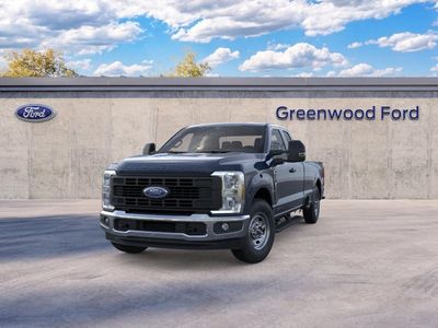 2025 Ford Super Duty — rear three-quarter view