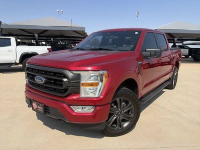 2022 Ford F-150 — rear three-quarter view