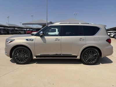 2022 INFINITI QX80 — rear three-quarter view