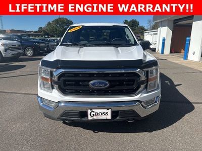 2022 Ford F-150 — rear three-quarter view