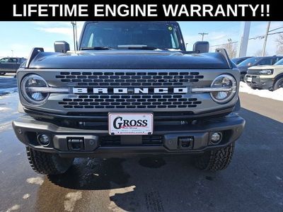 2026 Ford Bronco — rear three-quarter view