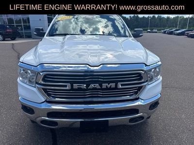 2021 RAM 1500 — rear three-quarter view