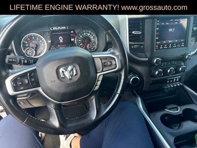 2021 RAM 1500 — interior view