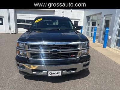 2015 Chevrolet Silverado 1500 — rear three-quarter view