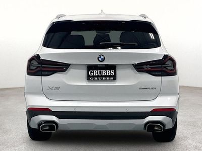 2023 BMW X3 — interior view