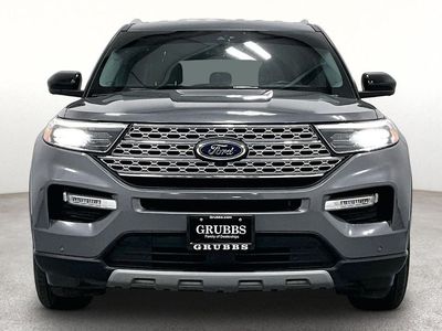 2022 Ford Explorer — interior view