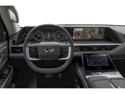 2027 INFINITI QX80 — interior view