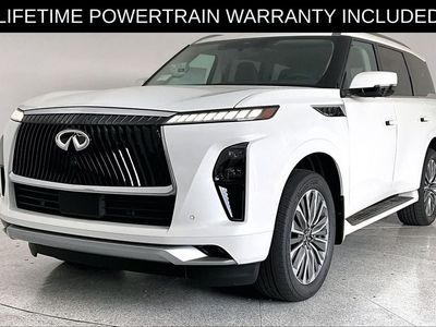 2027 INFINITI QX80 — side profile view