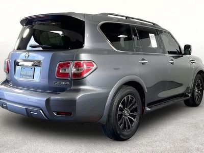 2019 Nissan Armada — interior view