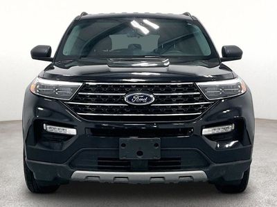 2024 Ford Explorer — rear three-quarter view