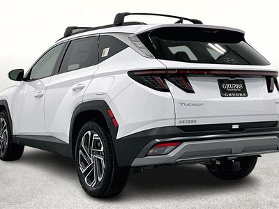 2026 Hyundai Tucson — rear three-quarter view