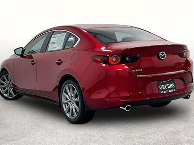 2026 Mazda Mazda3 — rear three-quarter view