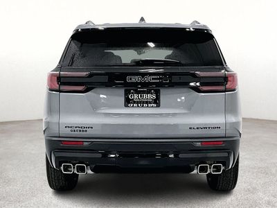 2026 GMC Acadia — interior view
