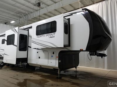 2026 JAYCO 382FLRB — front three-quarter view