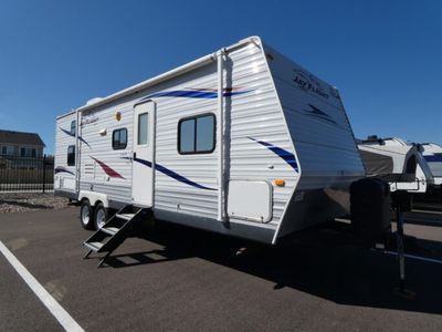 2010 JAYCO 25BHS — front three-quarter view