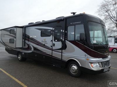 2014 FLEETWOOD 34B — front three-quarter view