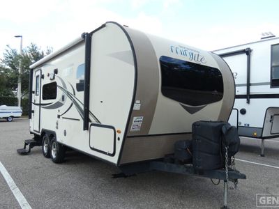 2018 FOREST RIVER 2109S — front three-quarter view