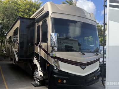 2018 FLEETWOOD 39F — front three-quarter view