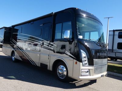 2025 WINNEBAGO 34W — front three-quarter view