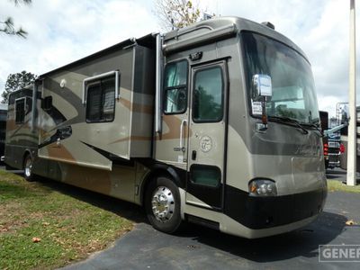 2005 TIFFIN 40TSP — front three-quarter view