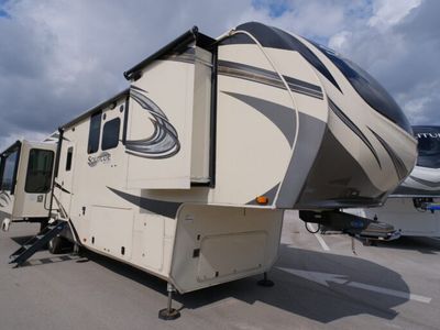 2020 GRAND DESIGN 373FB — front three-quarter view